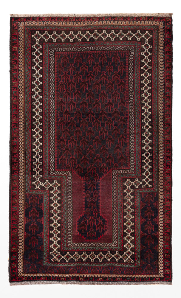 バルーチ絨毯 152x88cm - オリエンタル絨毯