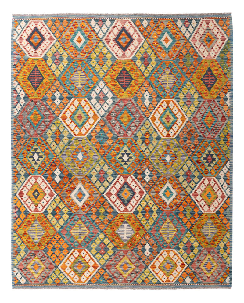キリム マイメネ 絨毯 236x193cm - ウールラグ
