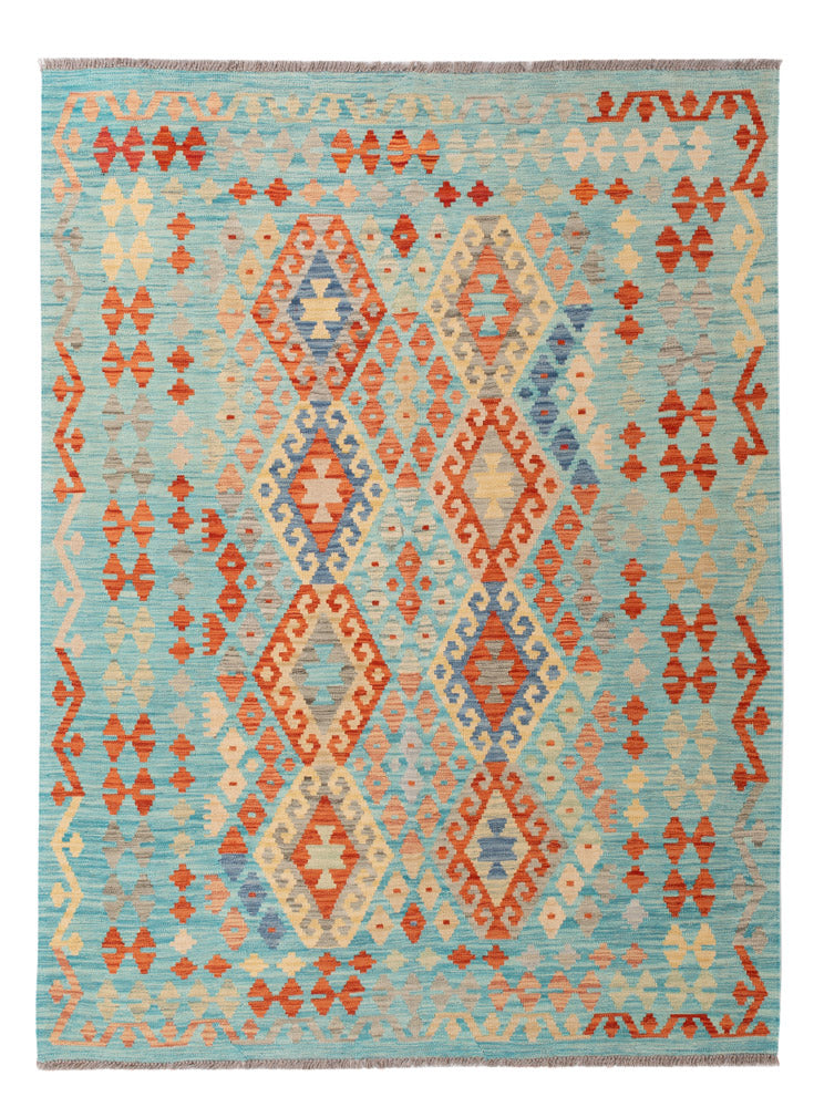 キリム マイメネ 絨毯 206x155cm - ウールラグ