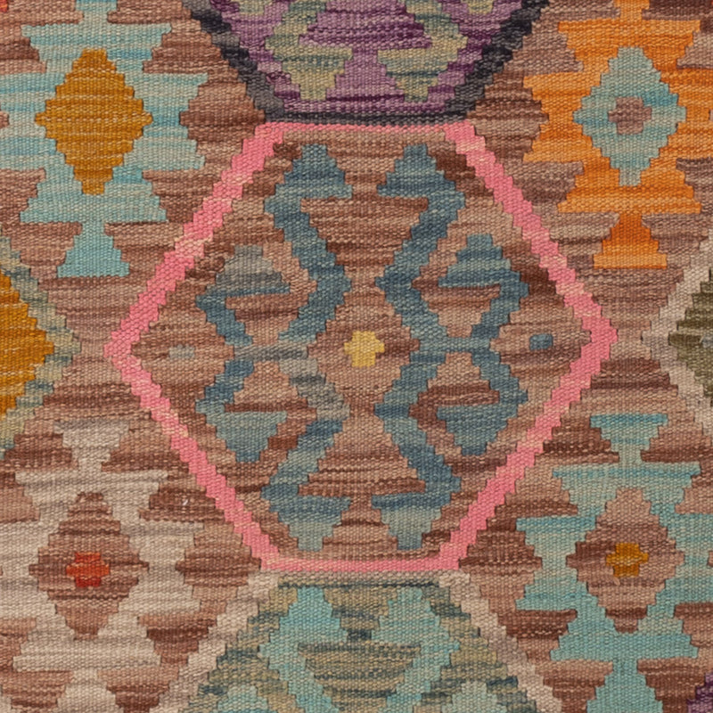 キリム マイメネ 絨毯 157x104cm - ウールラグ