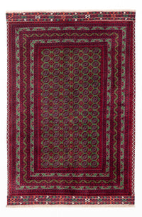 アフガン絨毯 142x97cm - オリエンタル絨毯 – product image