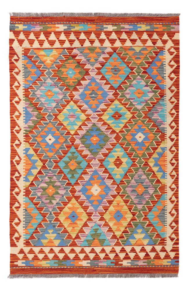 キリム マイメネ 絨毯 153x99cm - ウールラグ
