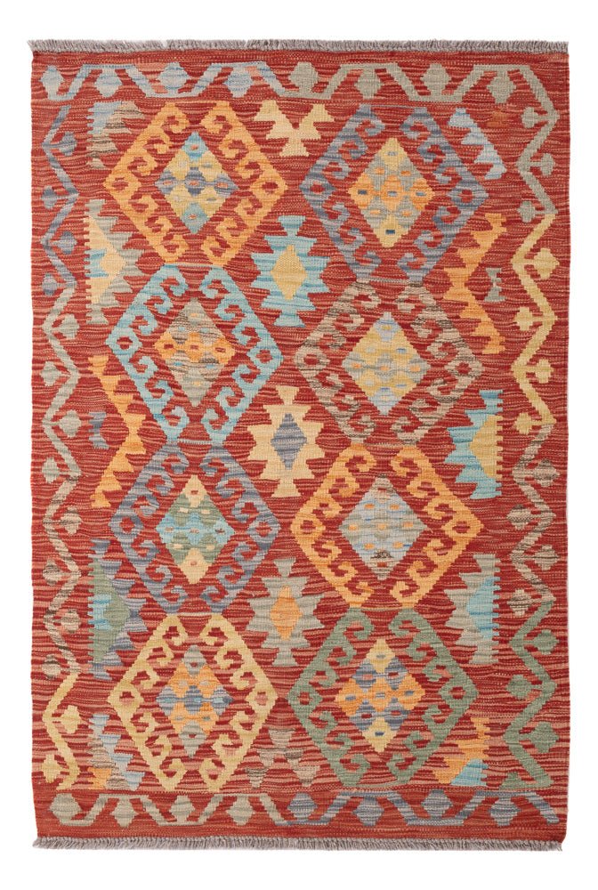 キリム マイメネ 絨毯 156x104cm - ウールラグ
