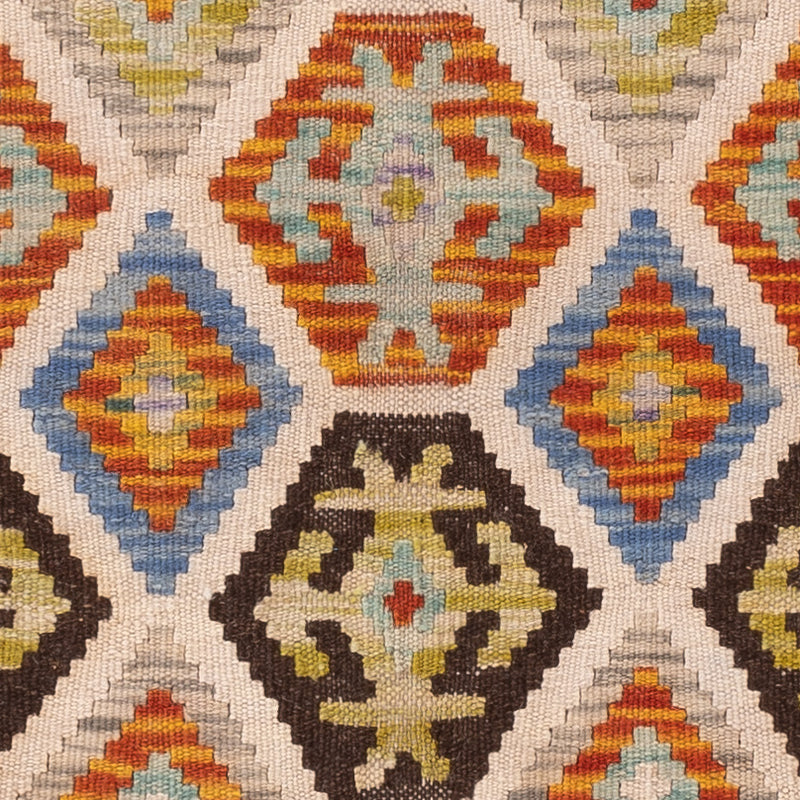 キリム マイメネ 絨毯 147x103cm - ウールラグ