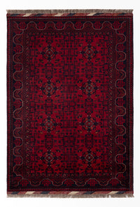アフガン絨毯 146x102cm - オリエンタル絨毯 – product image