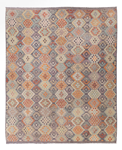 キリム マイメネ 絨毯 324x396cm - ウールラグ