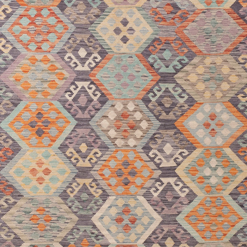 キリム マイメネ 絨毯 396x324cm - ウールラグ