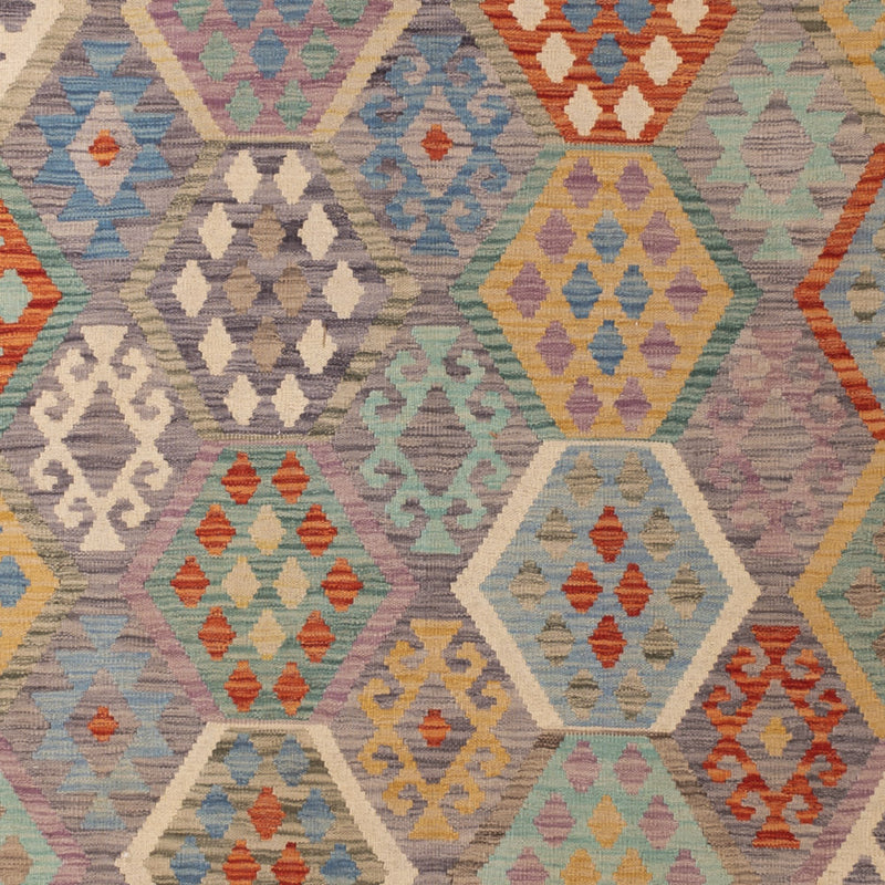 キリム マイメネ 絨毯 344x255cm - ウールラグ