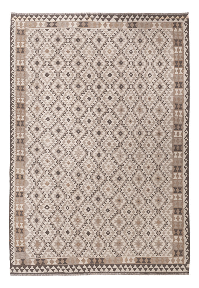キリム マイメネ 絨毯 353x250cm - ウールラグ