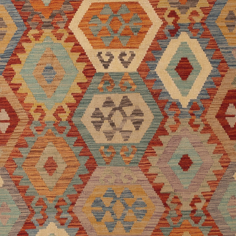 キリム マイメネ 絨毯 352x256cm - ウールラグ