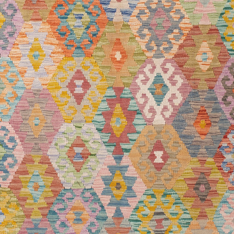 キリム マイメネ 絨毯 347x254cm - ウールラグ