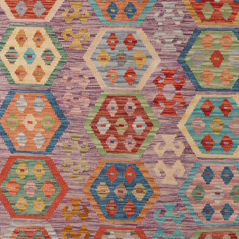 キリム マイメネ 絨毯 335x257cm - ウールラグ