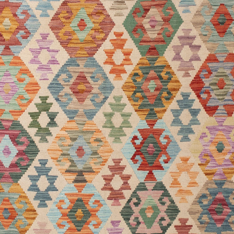 キリム マイメネ 絨毯 358x258cm - ウールラグ