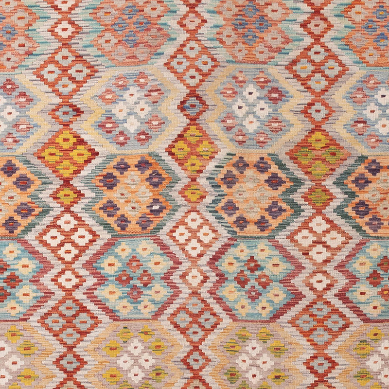 キリム マイメネ 絨毯 403x314cm - ウールラグ