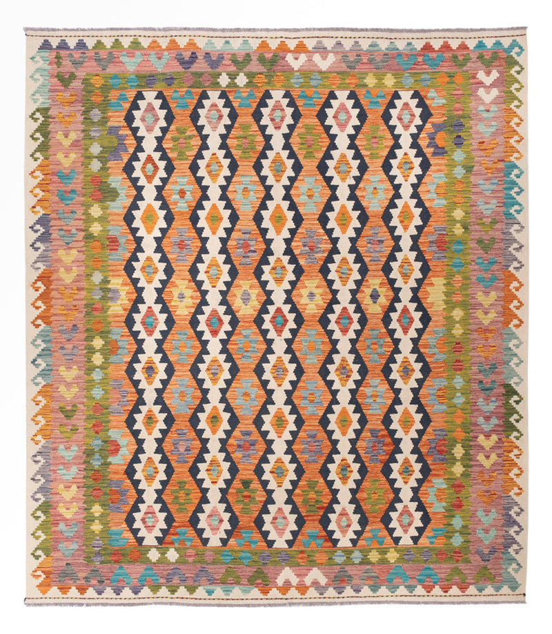 キリム マイメネ 絨毯 299x261cm - ウールラグ