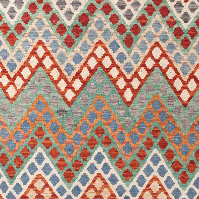 キリム マイメネ 絨毯 285x263cm - ウールラグ