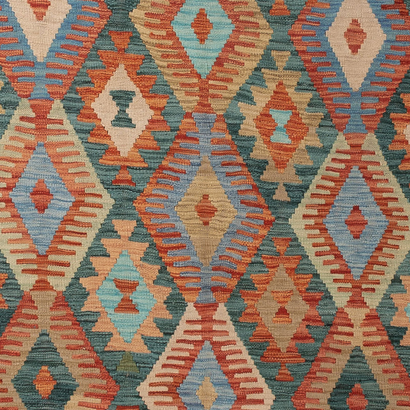 キリム マイメネ 絨毯 353x251cm - ウールラグ
