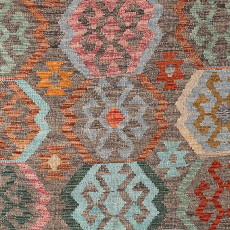 キリム マイメネ 絨毯 353x247cm - ウールラグ