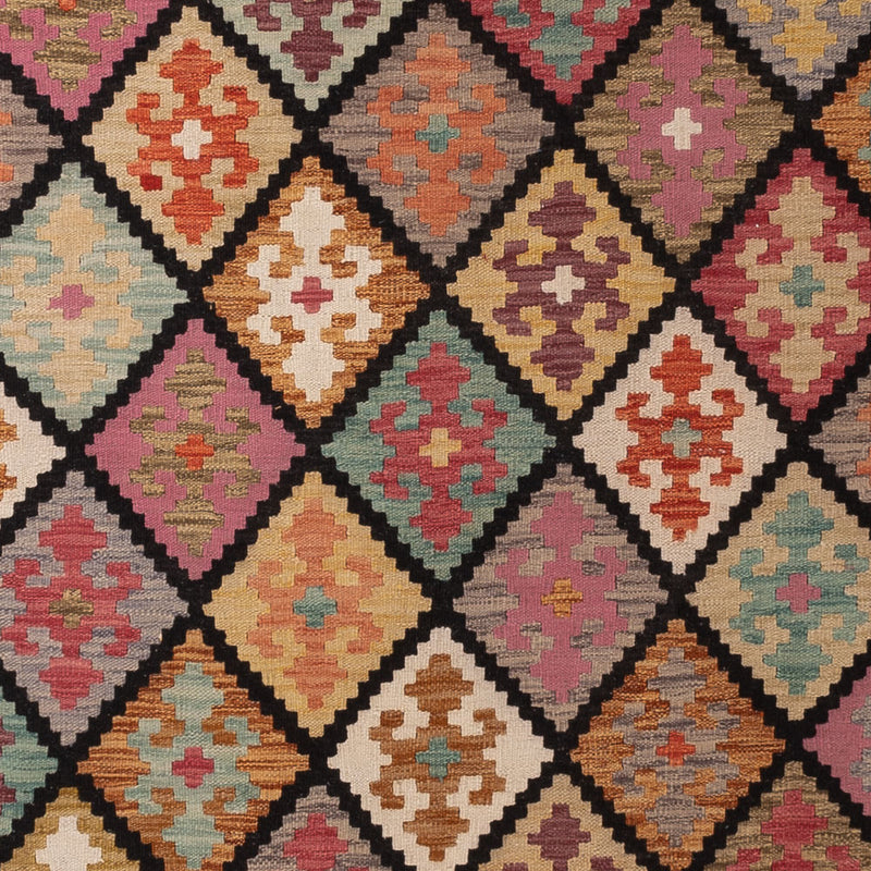 キリム マイメネ 絨毯 364x261cm - ウールラグ