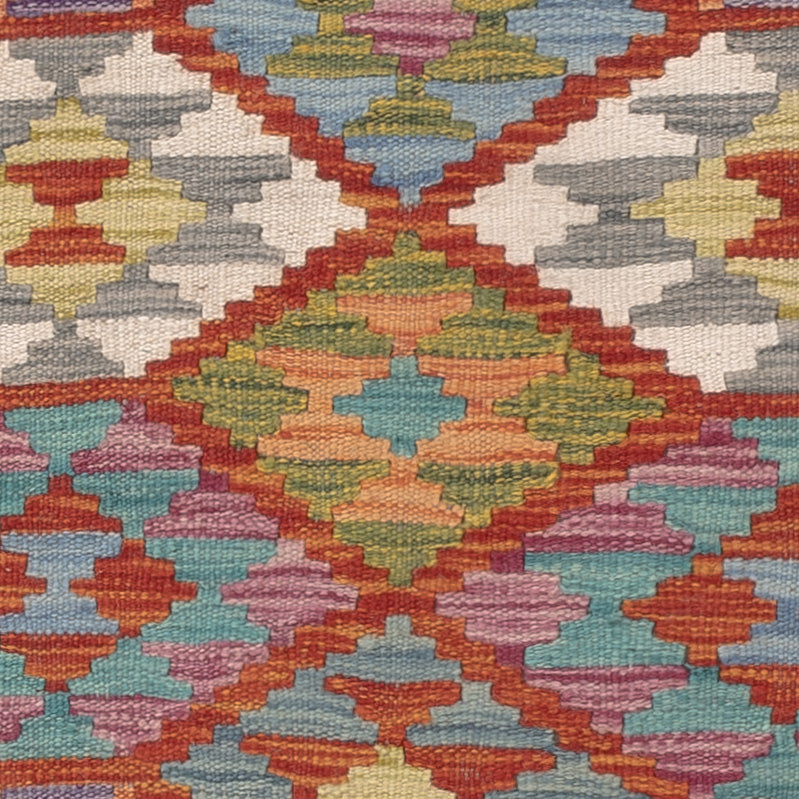 キリム マイメネ 絨毯 124x77cm - ウールラグ