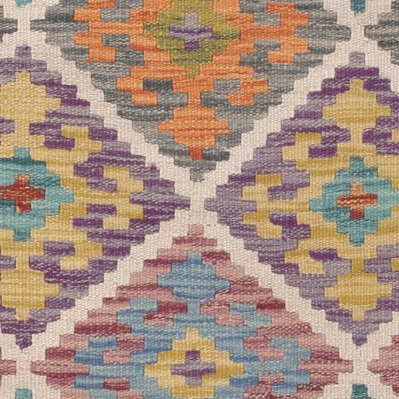 キリム マイメネ 絨毯 123x80cm - ウールラグ