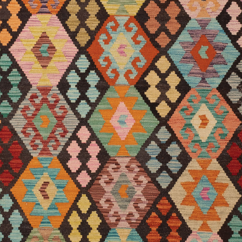 キリム マイメネ 絨毯 345x256cm - ウールラグ