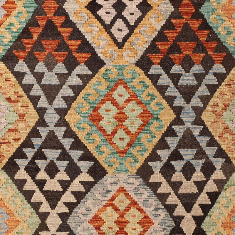 キリム マイメネ 絨毯 353x241cm - ウールラグ