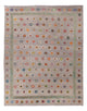 キリム マイメネ 絨毯 343x264cm - ウールラグ