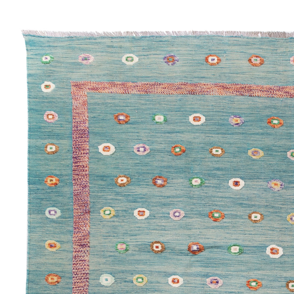 キリム マイメネ 絨毯 350x258cm - ウールラグ