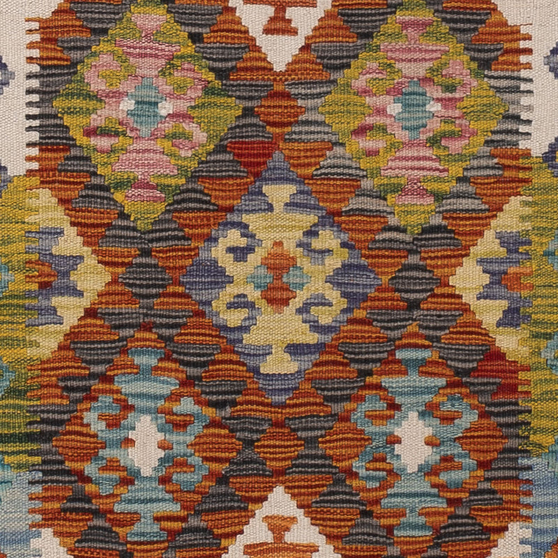 キリム マイメネ 絨毯 202x60cm - ウールラグ