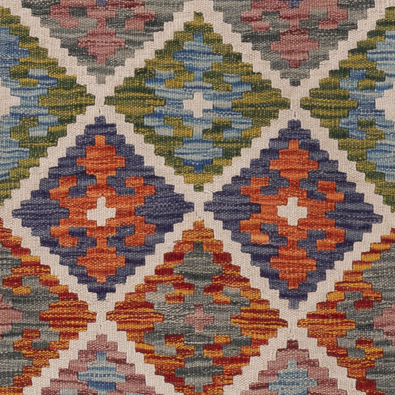 キリム マイメネ 絨毯 188x64cm - ウールラグ
