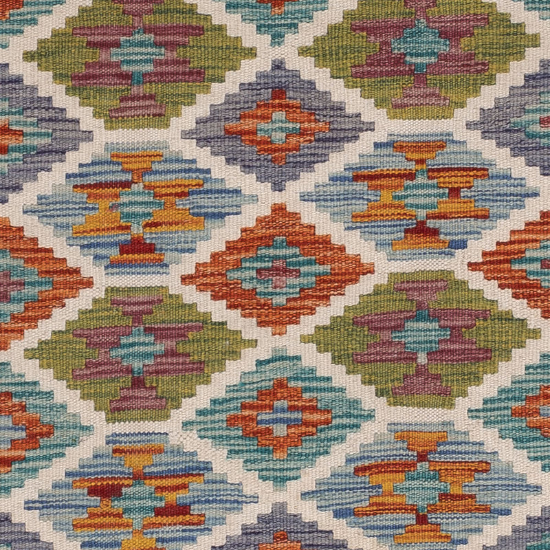 キリム マイメネ 絨毯 194x62cm - ウールラグ