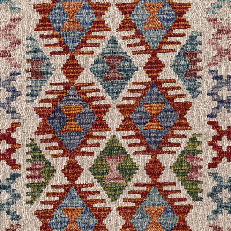 キリム マイメネ 絨毯 203x57cm - ウールラグ