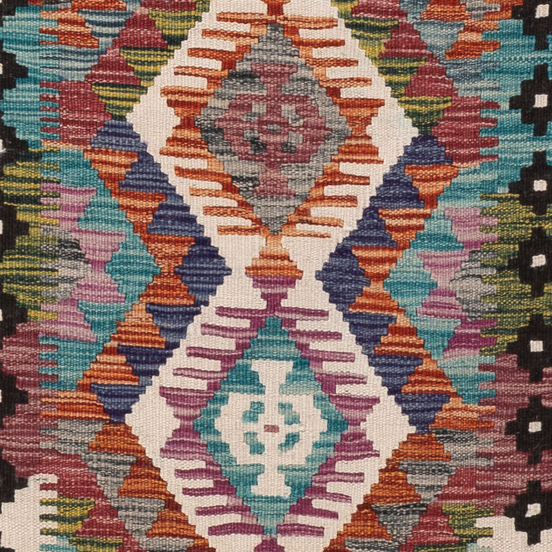 キリム マイメネ 絨毯 191x61cm - ウールラグ