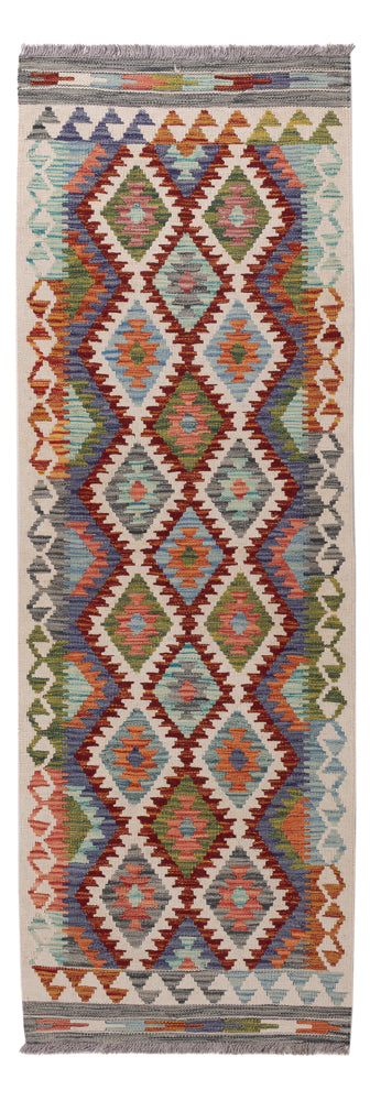 キリム マイメネ 絨毯 197x66cm - ウールラグ