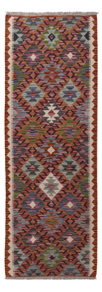 キリム マイメネ 絨毯 195x66cm - ウールラグ
