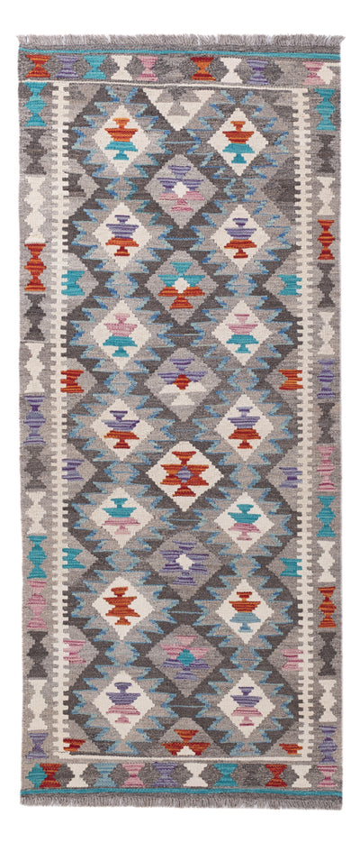キリム マイメネ 絨毯 82x195cm - ウールラグ