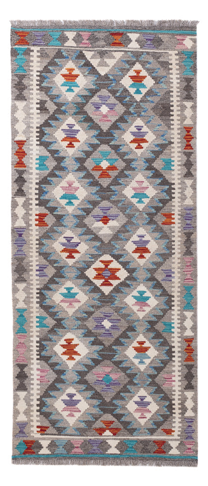 キリム マイメネ 絨毯 195x82cm - ウールラグ