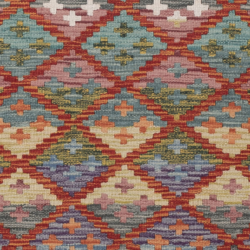 キリム マイメネ 絨毯 198x82cm - ウールラグ