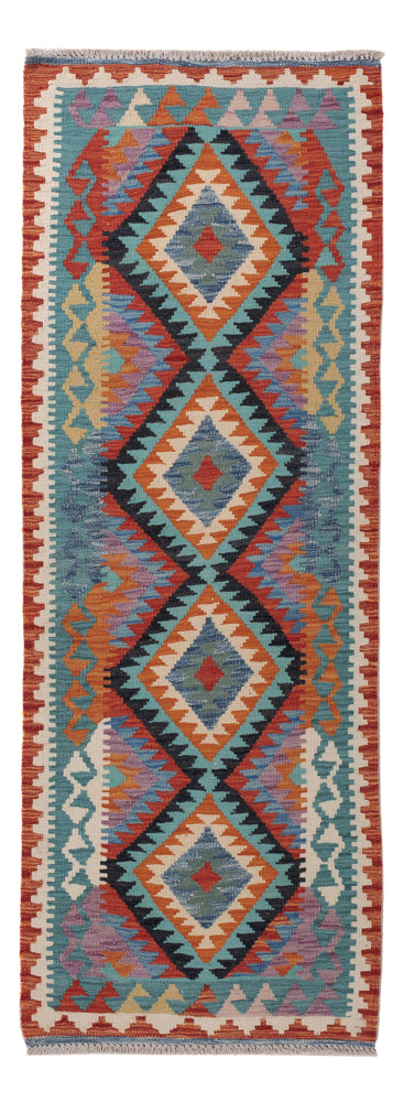 キリム マイメネ 絨毯 203x73cm - ウールラグ