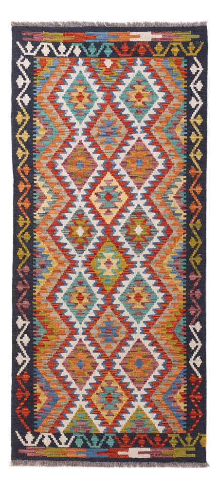 キリム マイメネ 絨毯 197x86cm - ウールラグ