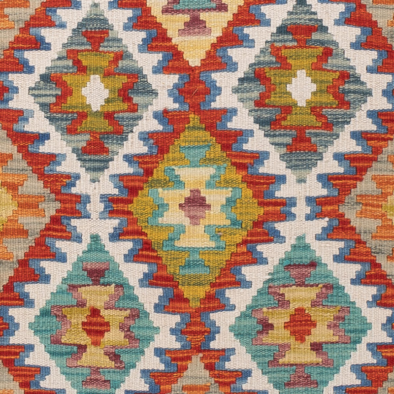 キリム マイメネ 絨毯 197x86cm - ウールラグ