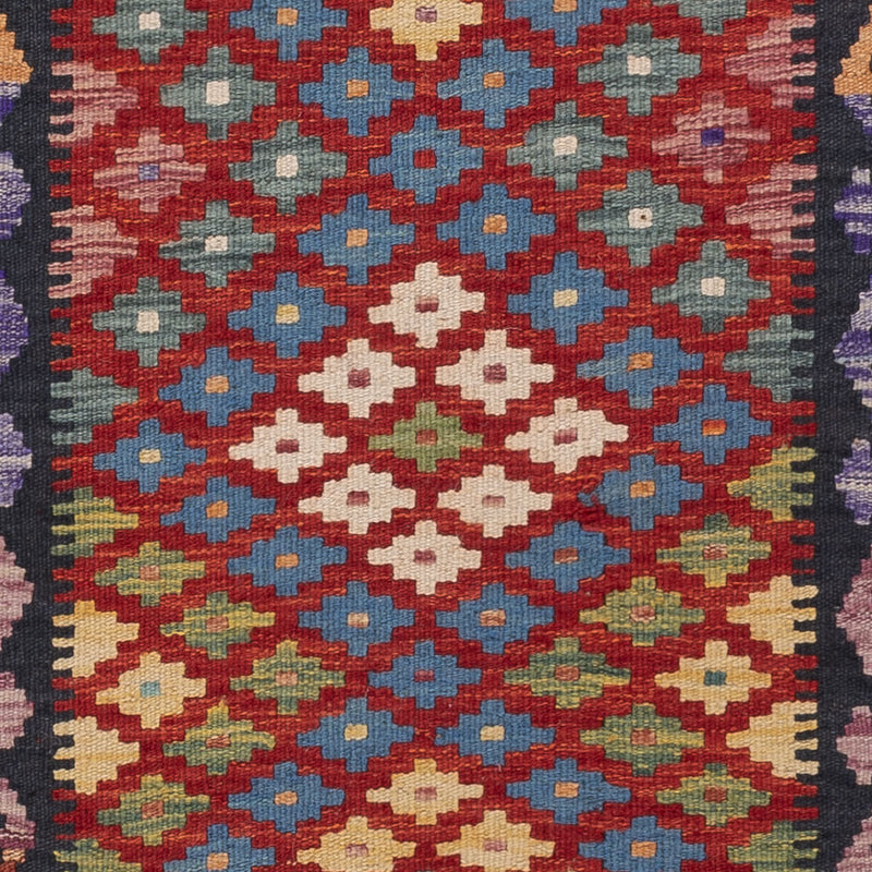キリム マイメネ 絨毯 200x60cm - ウールラグ