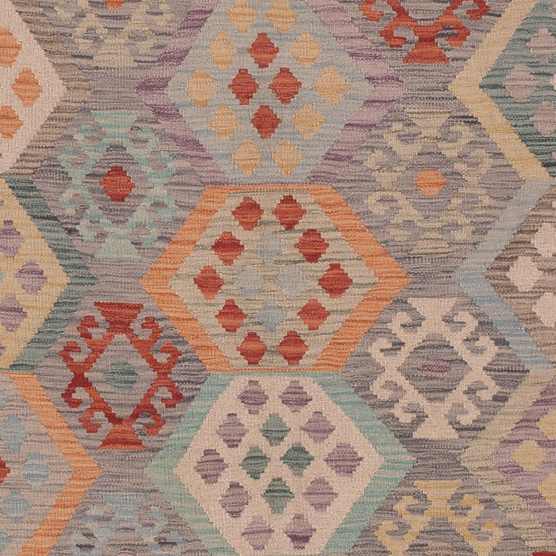 キリム マイメネ 絨毯 353x258cm - ウールラグ