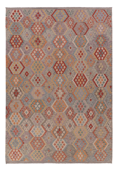 キリム マイメネ 絨毯 256x367cm - ウールラグ