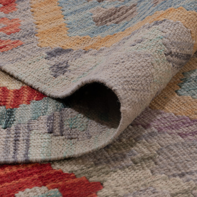 キリム マイメネ 絨毯 367x256cm - ウールラグ