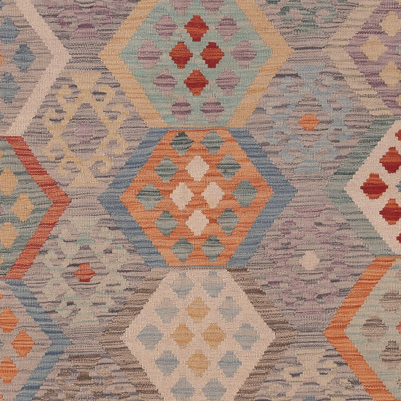 キリム マイメネ 絨毯 353x262cm - ウールラグ