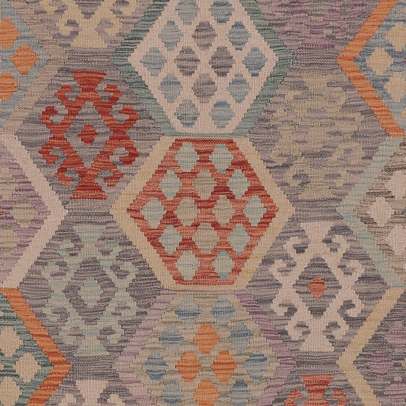 キリム マイメネ 絨毯 356x255cm - ウールラグ
