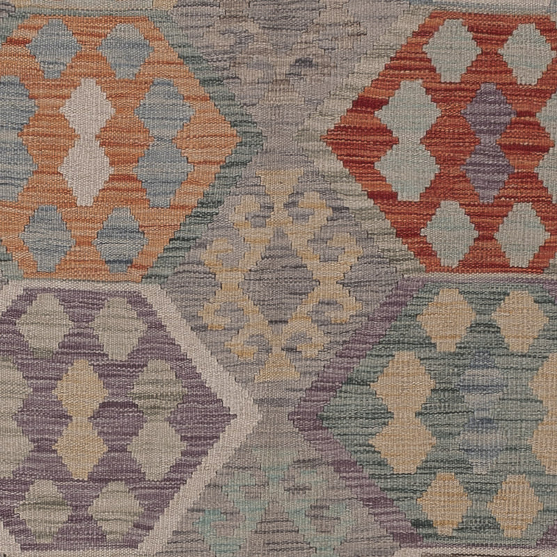 キリム マイメネ 絨毯 294x203cm - ウールラグ