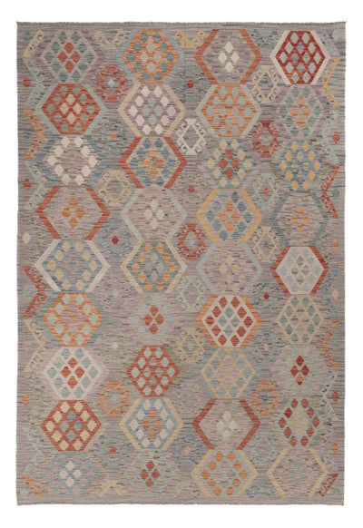 キリム マイメネ 絨毯 203x299cm - ウールラグ